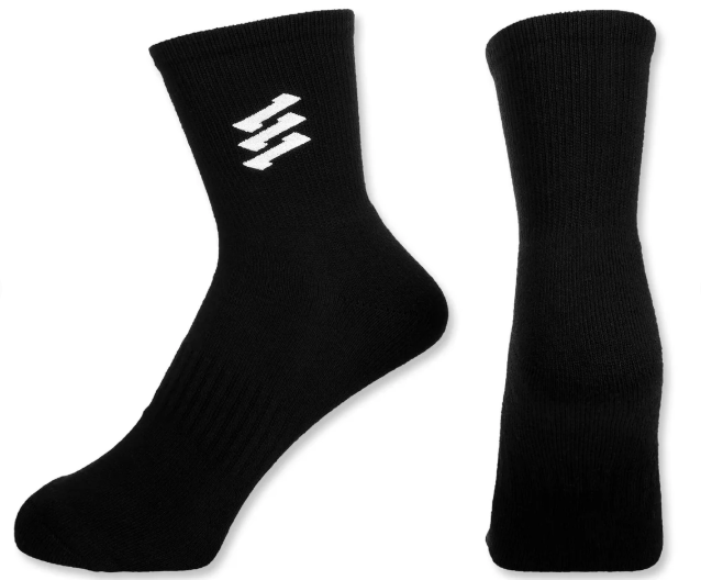 スリークランクワンポイントソックス