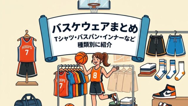 バスケウェアまとめ｜Tシャツ・バスパン・インナーなど種類別に紹介