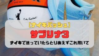 【ナイキバッシュ】サブリナ3の紹介「ナイキで迷っていたらとりあえずこれ履いて」