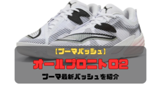 【プーマバッシュ】オールプロニトロ2の特徴とは？プーマ最新バッシュを紹介
