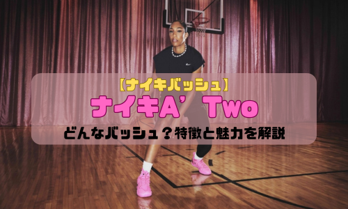 【ナイキバッシュ】ナイキA’Twoはどんなバッシュ？特徴と魅力を解説